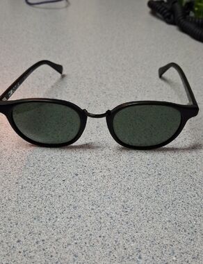 OTIS sunglasses A Day Late Matte Black Polarized Sunglasses